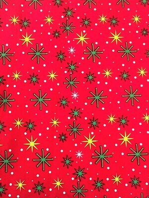 Xmas Stars | Quilting Cotton | 112cm Wide