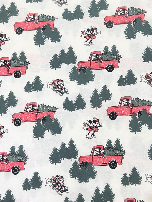 Classic Mickey's Christmas | Licensed Quilting Cotton | 112cm wide