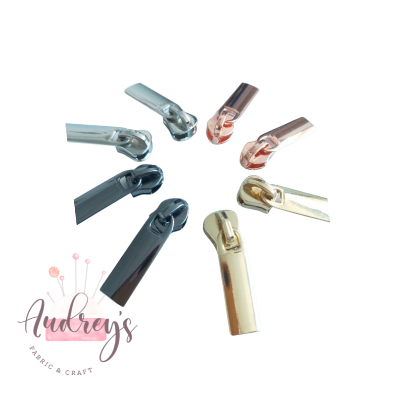 Bar | Zipper Sliders | Fits #3 Nylon Zippers