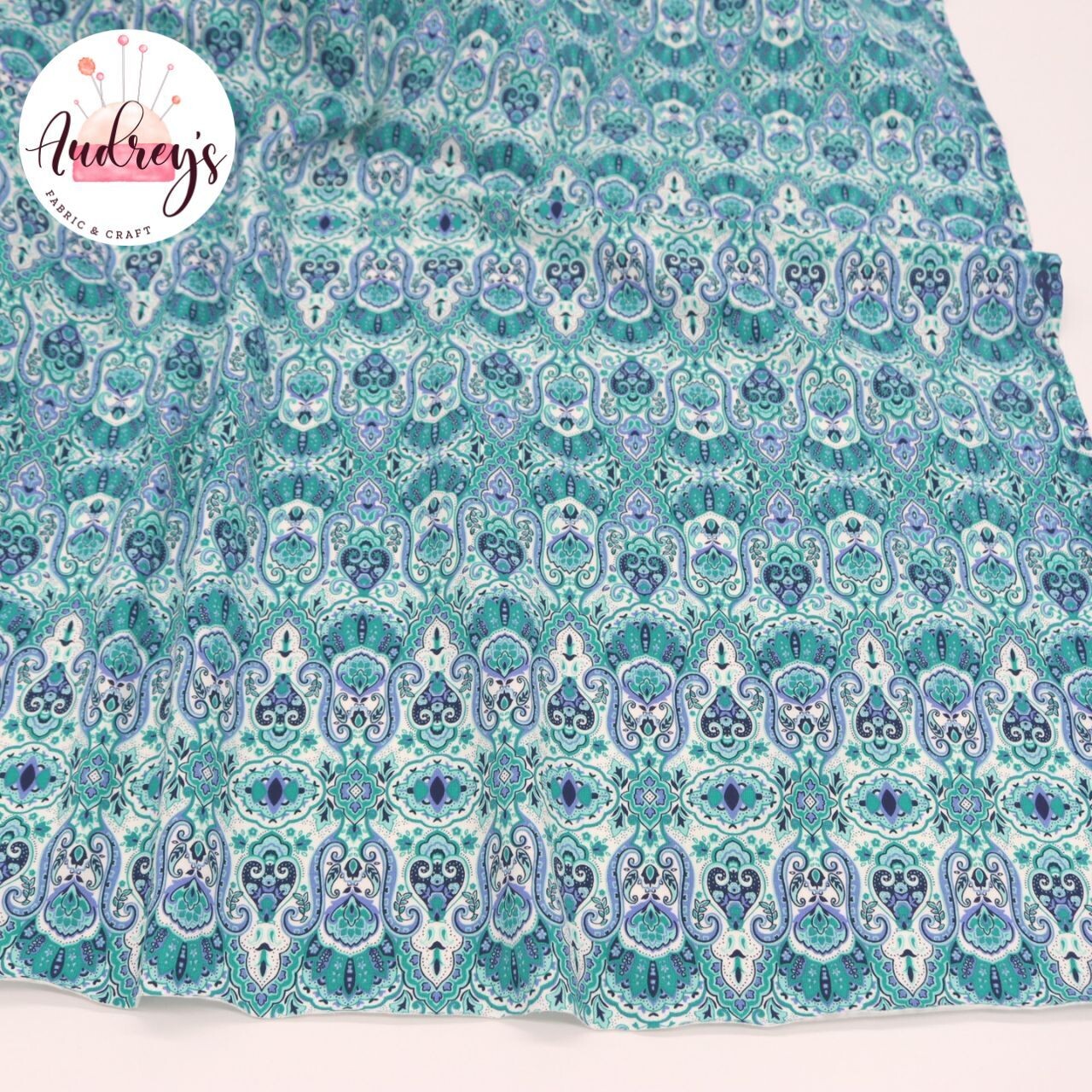 Boho Flare | Cotton Lycra, 200gsm | 146cm Wide - 0.5m Piece