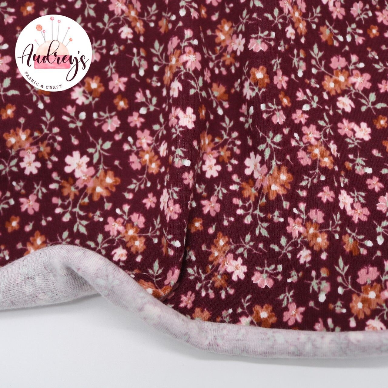 Autumn | Cotton Lycra, 240gsm | 155cm Wide - 0.55m Piece