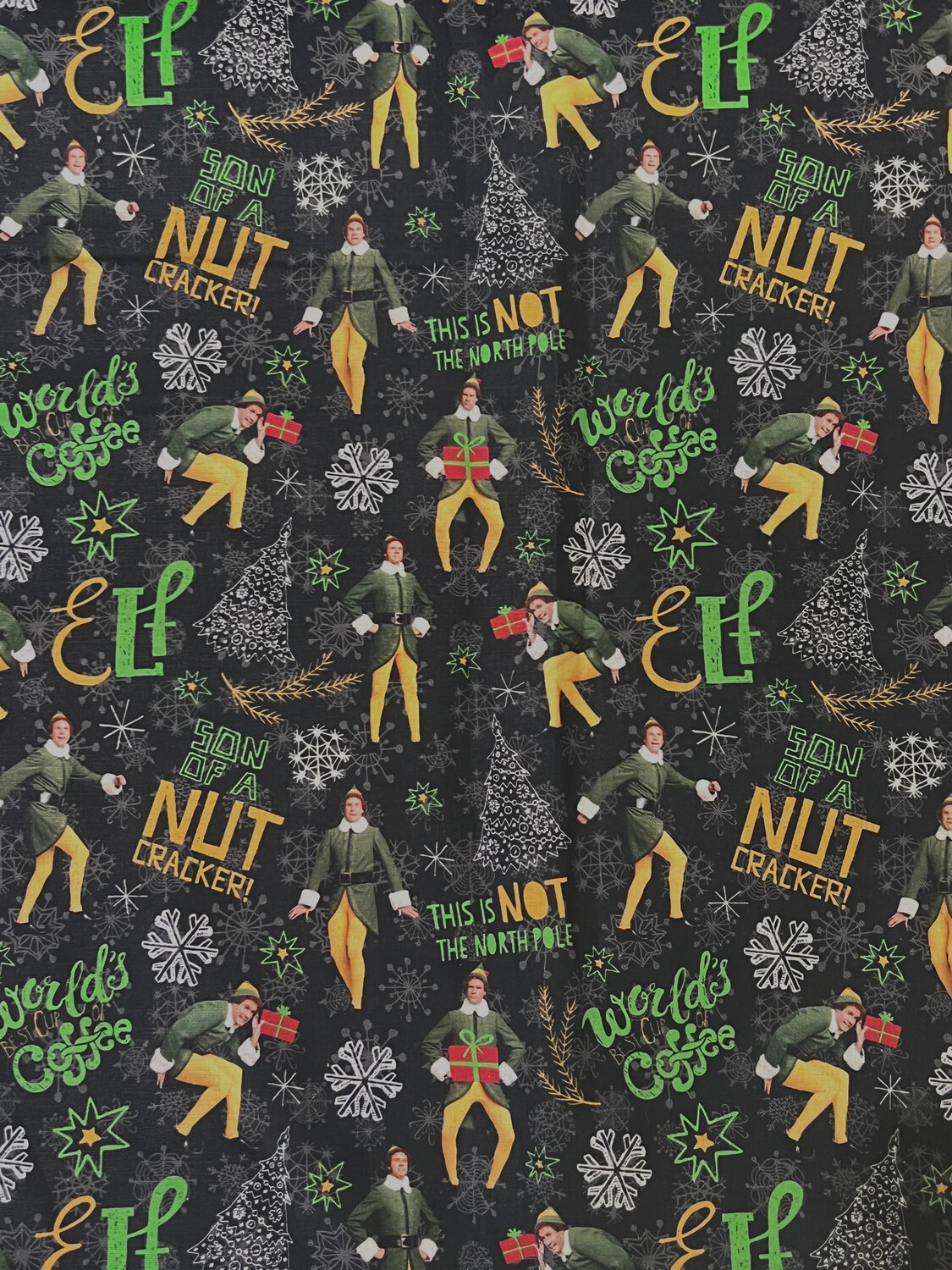 Dancing Elf | Licensed Quilting Cotton | 112cm wide