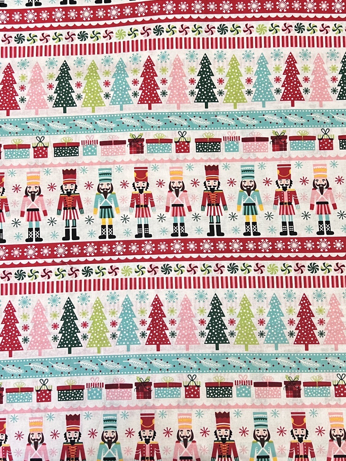 Nutcracker Stripes | Quilting Cotton | 112cm Wide