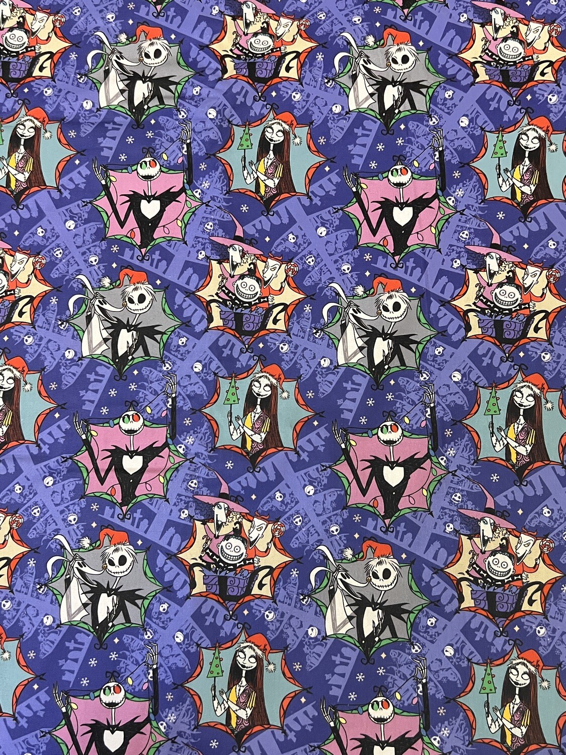 Nightmare Before Xmas | Licensed Quilting Cotton | 112cm wide - 0.95m Piece