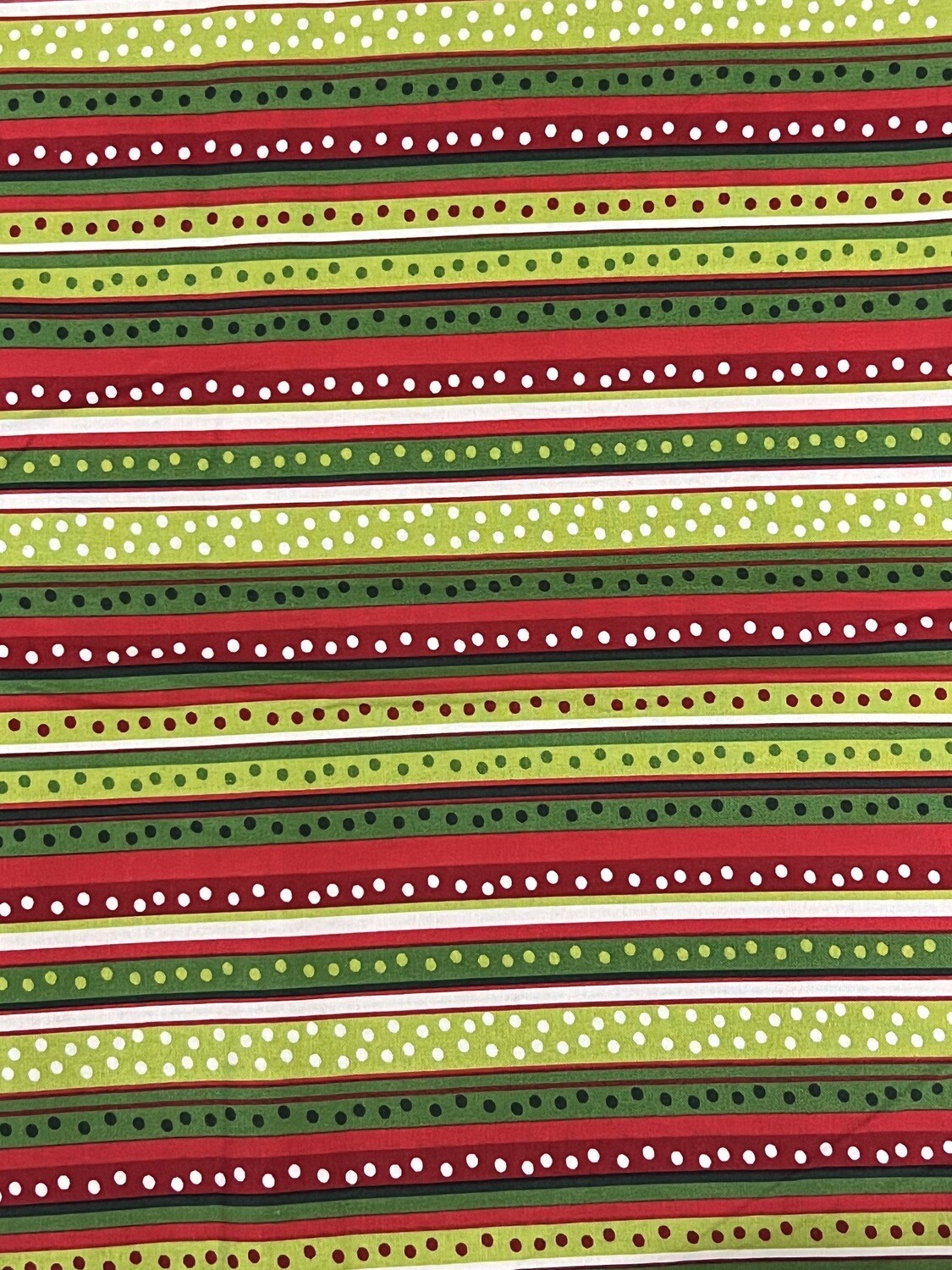 Christmas Stripes | Quilting Cotton | 112cm Wide