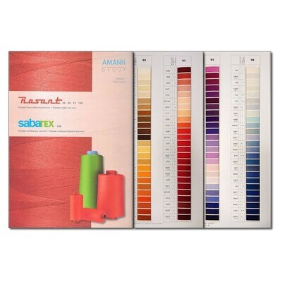 Rasant Polyester Cotton Thread | Colour Chart