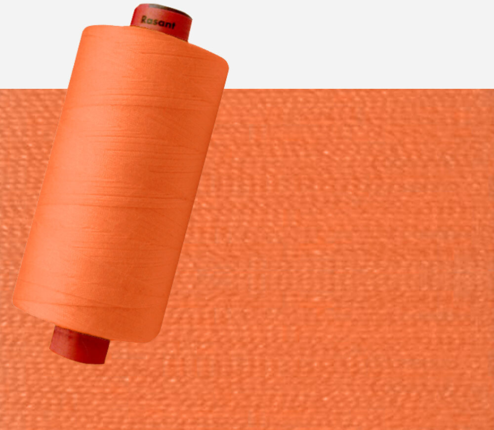 1334 - Burnt Orange | Rasant Polyester Cotton Thread 120/40 | 1000m