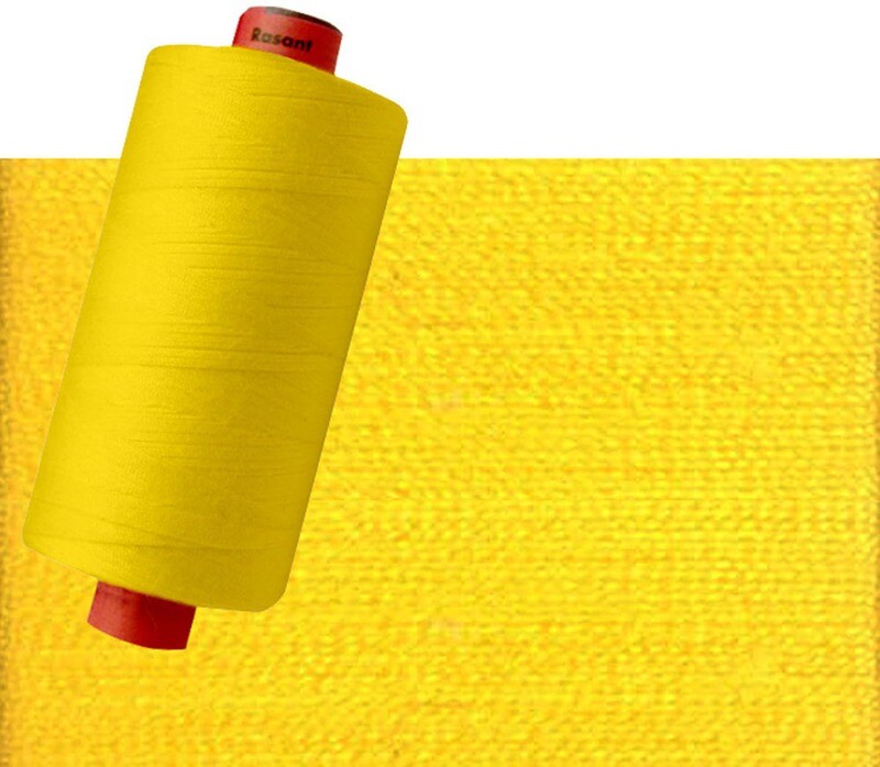 X0120 - Yellow | Rasant Polyester Cotton Thread 120/40 | 1000m