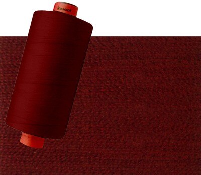 1348 - Dark Terracotta Red | Rasant Polyester Cotton Thread 120/40 | 1000m