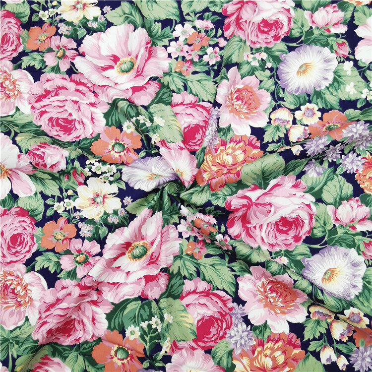 Peonies | Twill-weave Cotton Woven | 160cm Wide