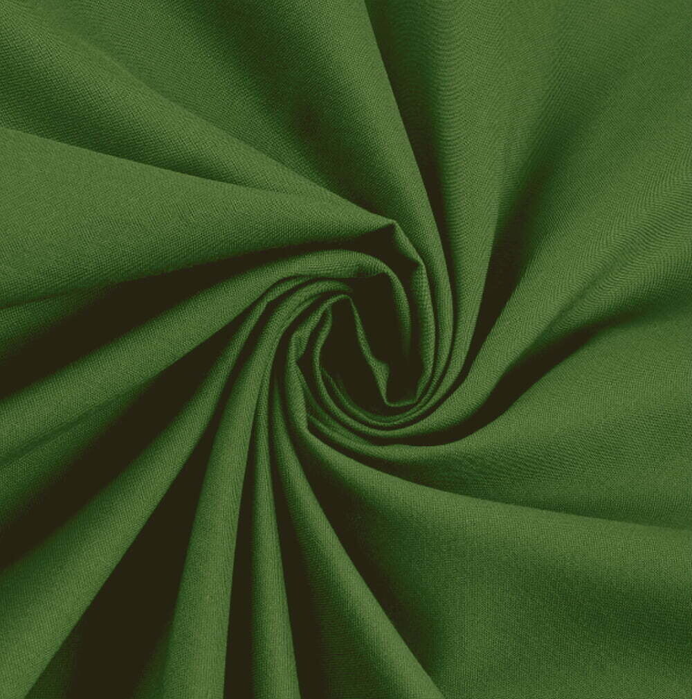 Moss Green | Quilting Cotton Solids (Homespun) | 103cm Wide