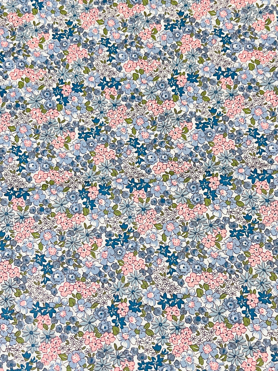 Tilly Blue | Cotton Poplin | 145cm Wide