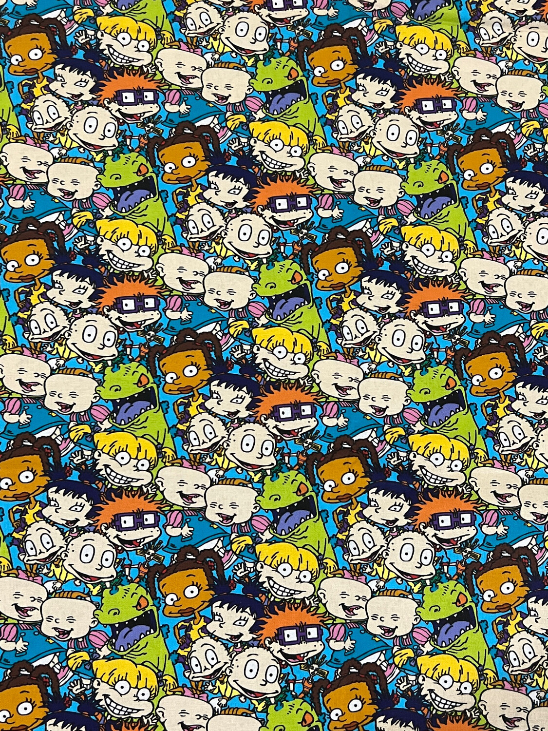 Rugrats Allover | Licensed Quilting Cotton | 112cm wide - 0.9m Piece