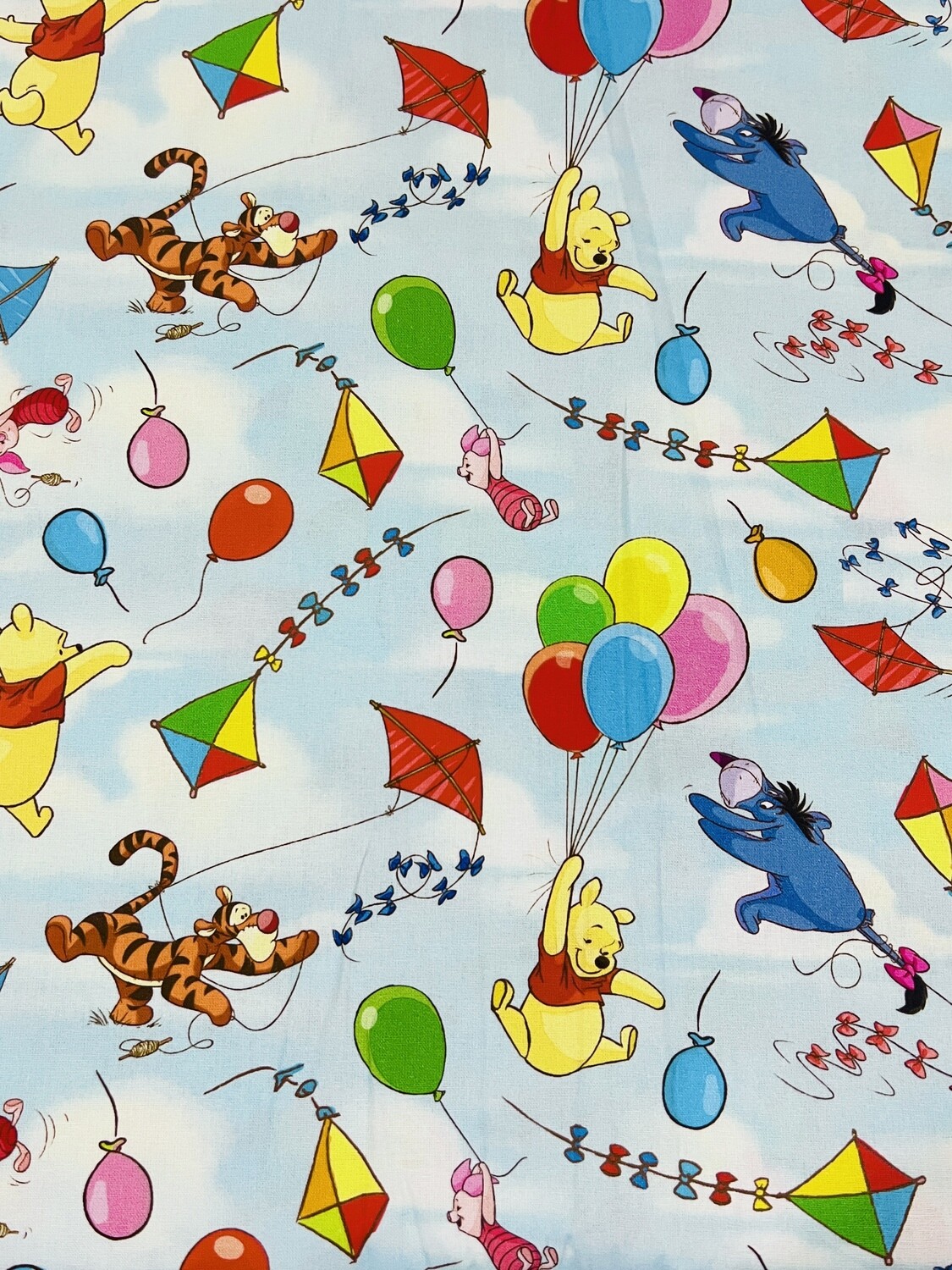 Winnie &amp; Friends, Play | Licensed Quilting Cotton | 112cm wide - Final Pieces