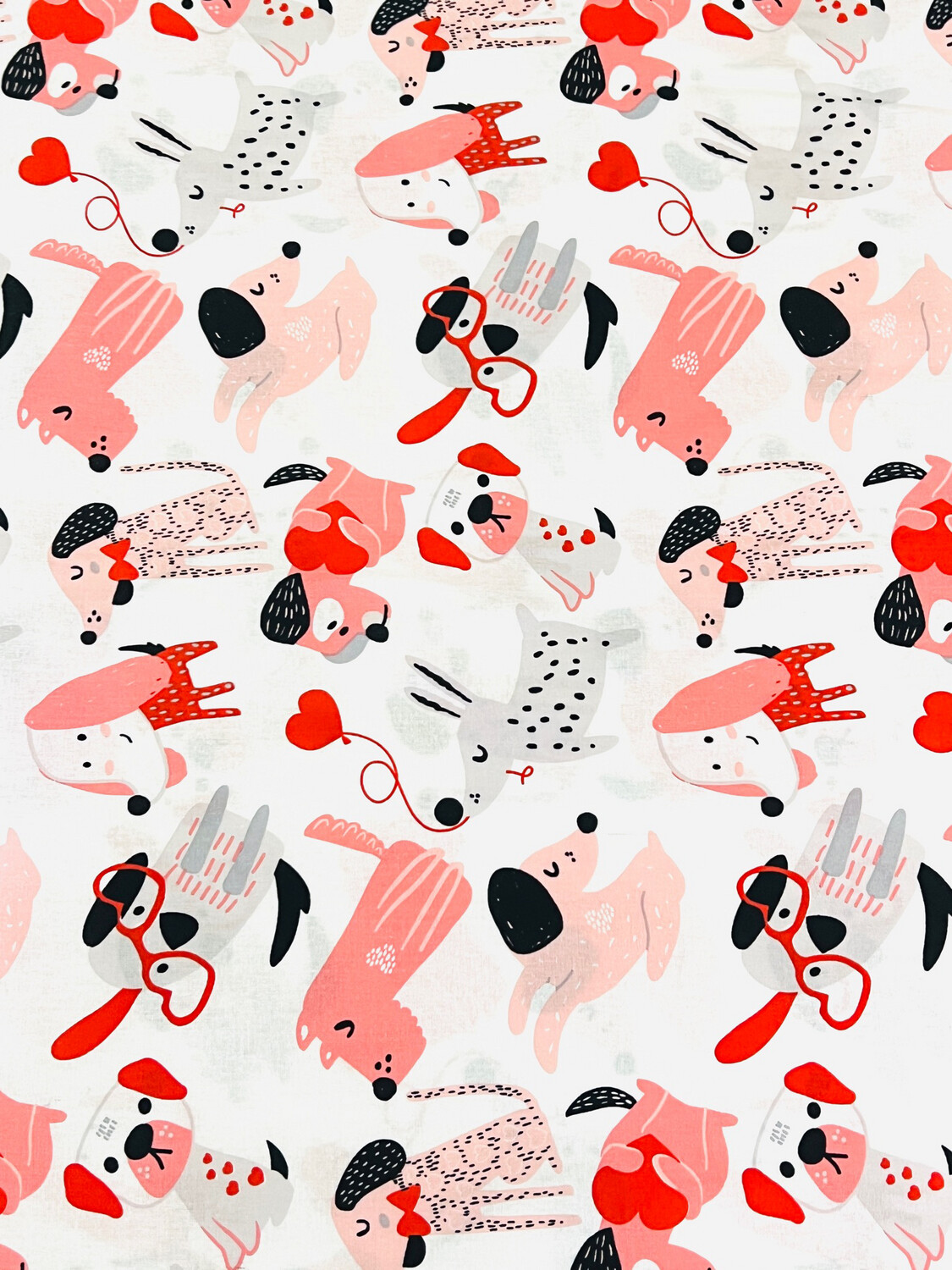 Cute Pups Toss | Quilting Cotton | 112cm wide