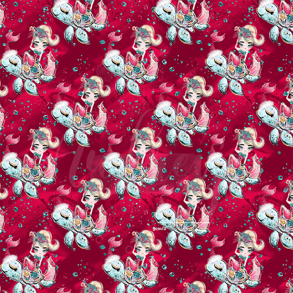 Mermaid | Custom Cotton Woven | 145cm wide