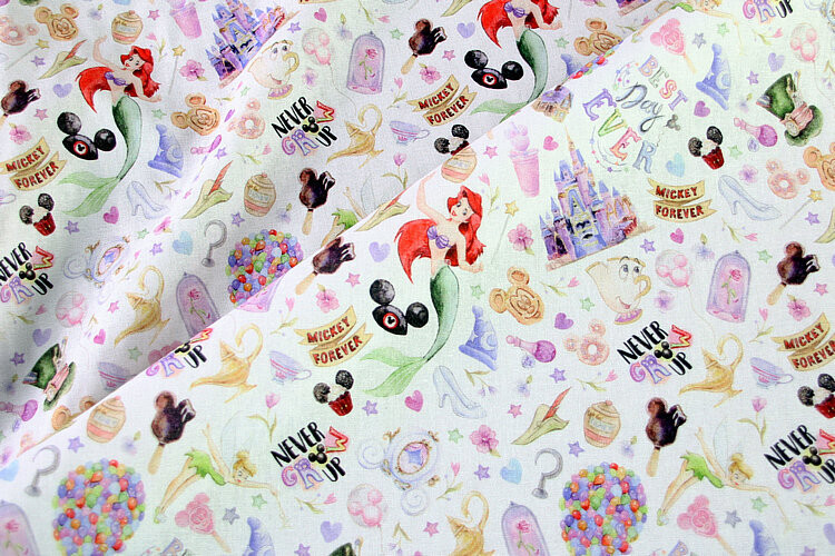 Never Give Up | Extra-Wide Custom Quilting Cotton Woven Fabric | 145cm wide