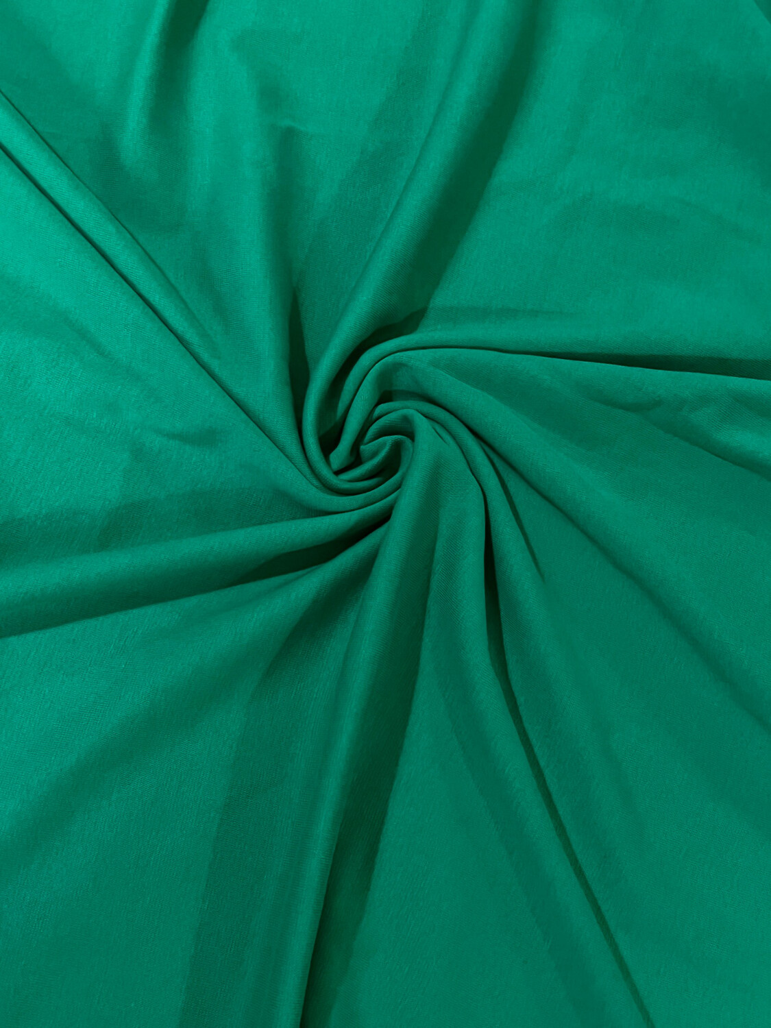 Emerald Green | Cotton Jersey Interlock Solid, 220gsm | 160cm Wide - 0.9m Piece