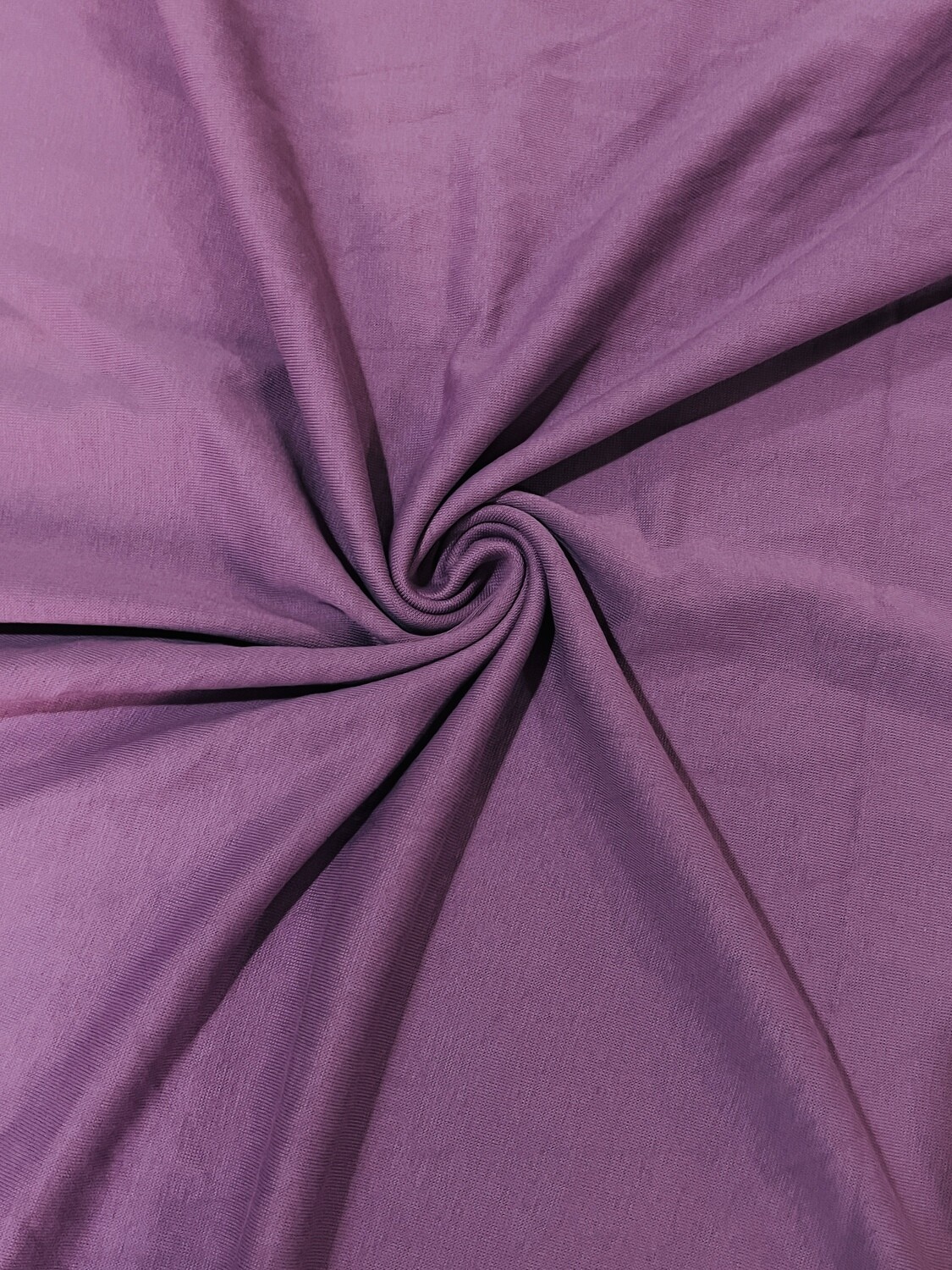 Mauve | Cotton Jersey Interlock Solid, 260gsm | 165cm Wide - 0.85m Piece