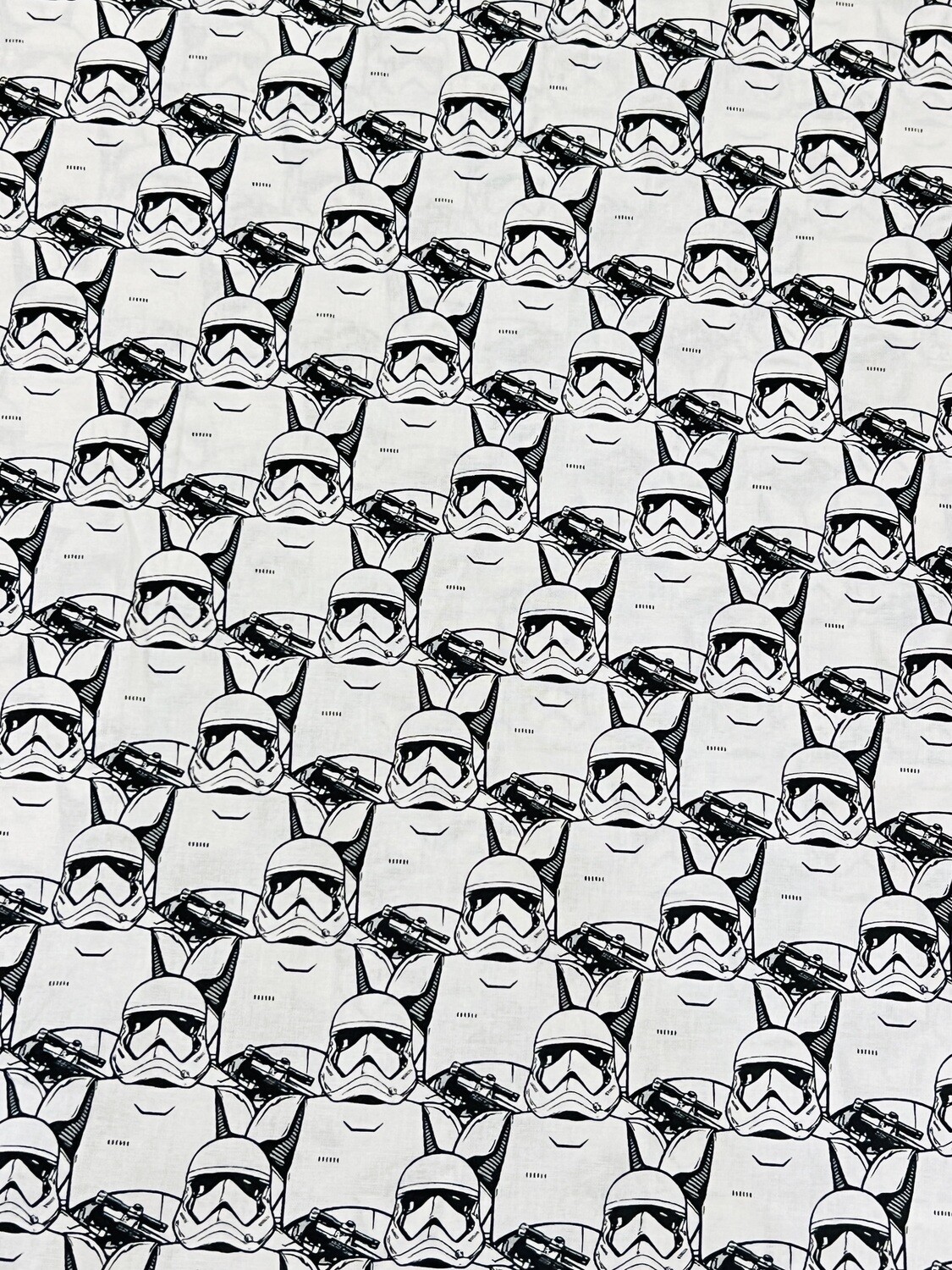 Darth Vader Stacked | Licensed Quilting Cotton | 112cm wide