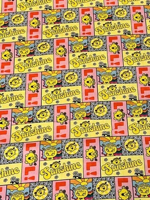 Little Miss Sunshine | Licensed Quilting Cotton | 112cm wide