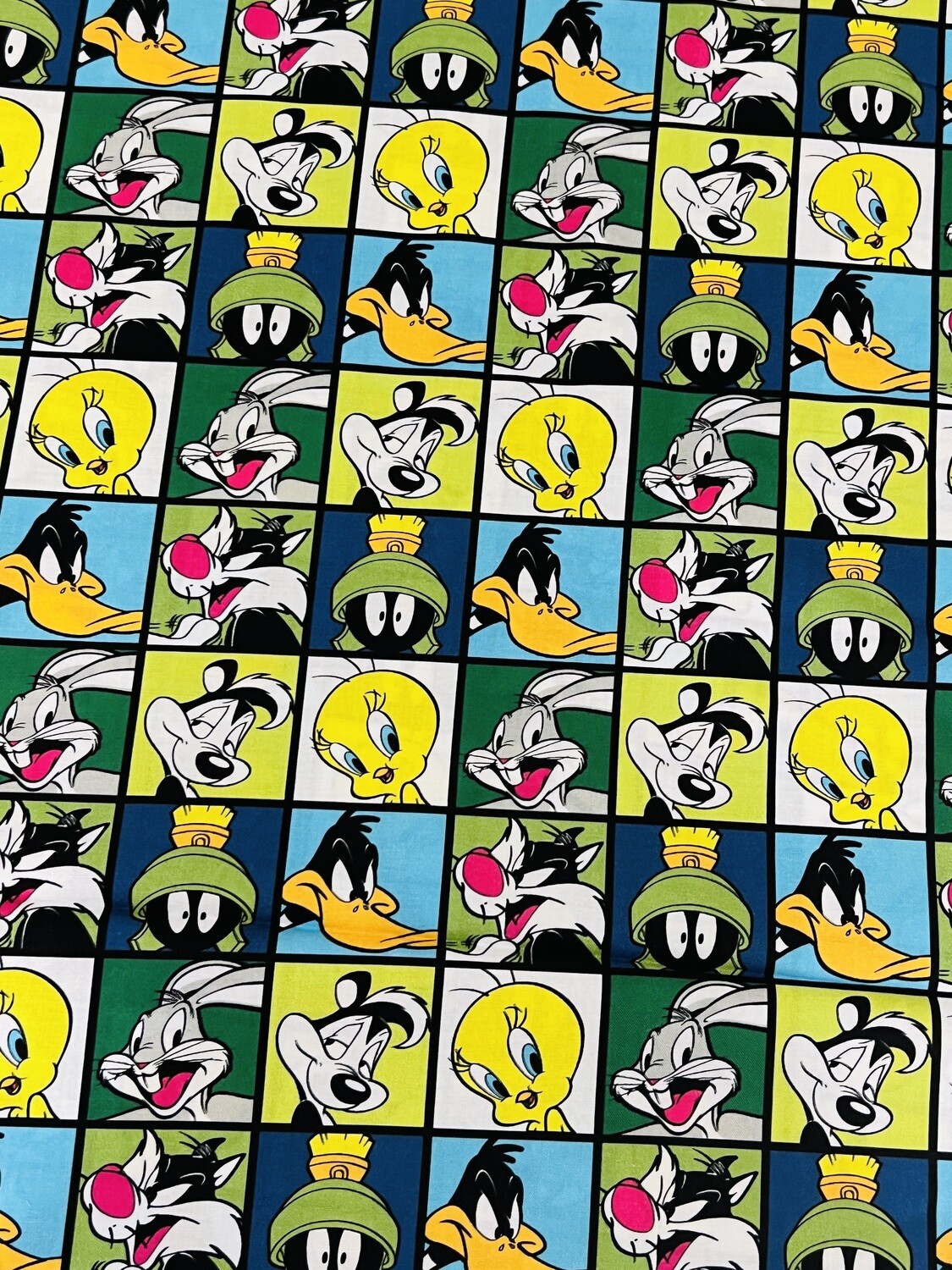 Looney Tunes, Patch | Licensed Quilting Cotton | 112cm wide