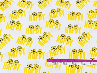 Happy | Licensed Quilting Cotton | 112cm wide