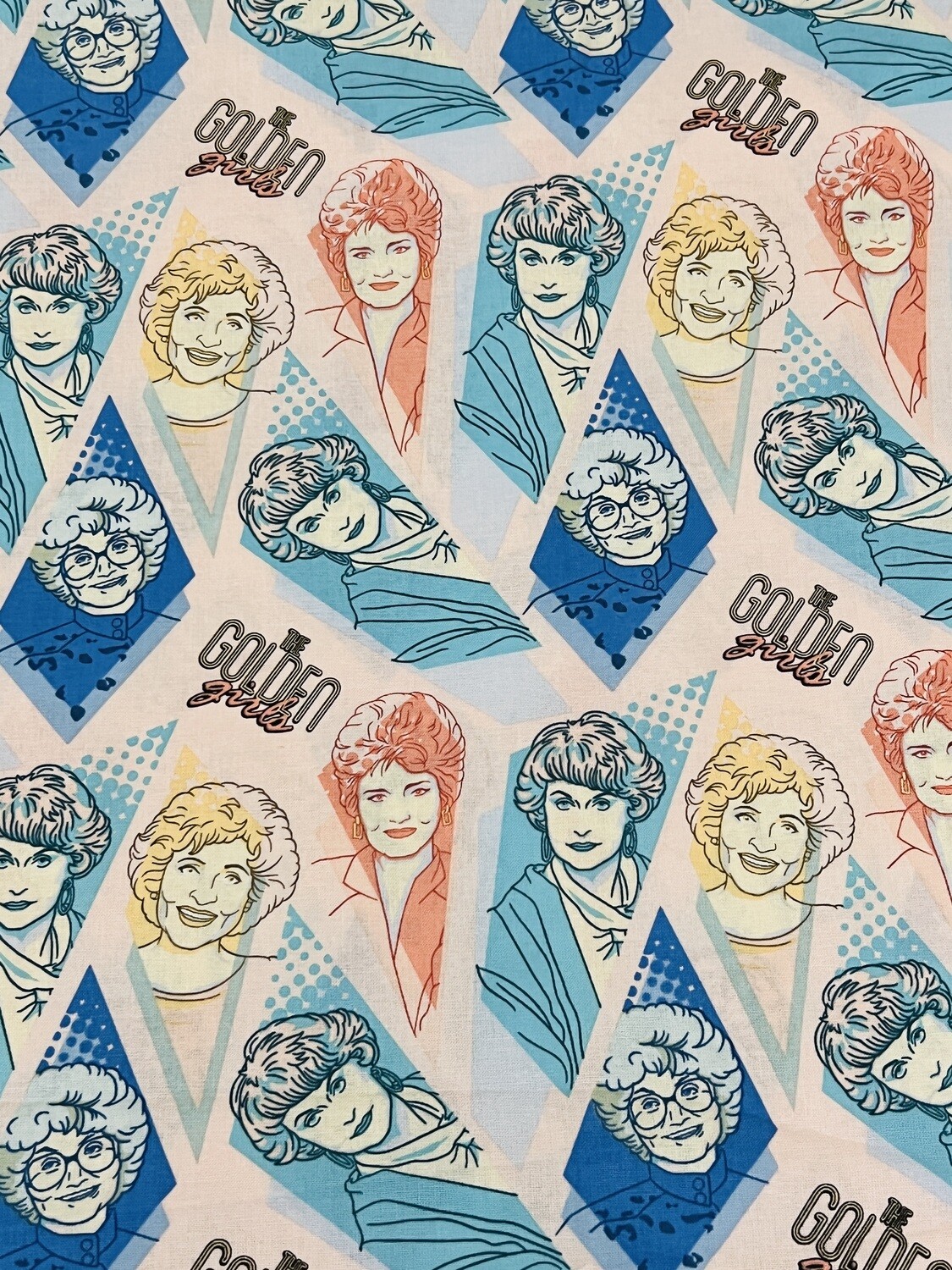 Golden Girls | Licensed Quilting Cotton | 112cm wide - 0.75m Piece