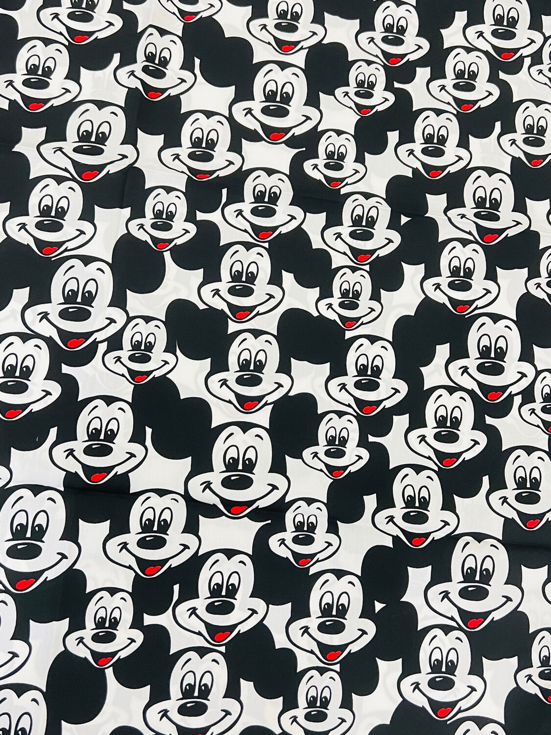 Mickey Heads | Licensed Cotton Poplin | 145cm wide - 1m Piece
