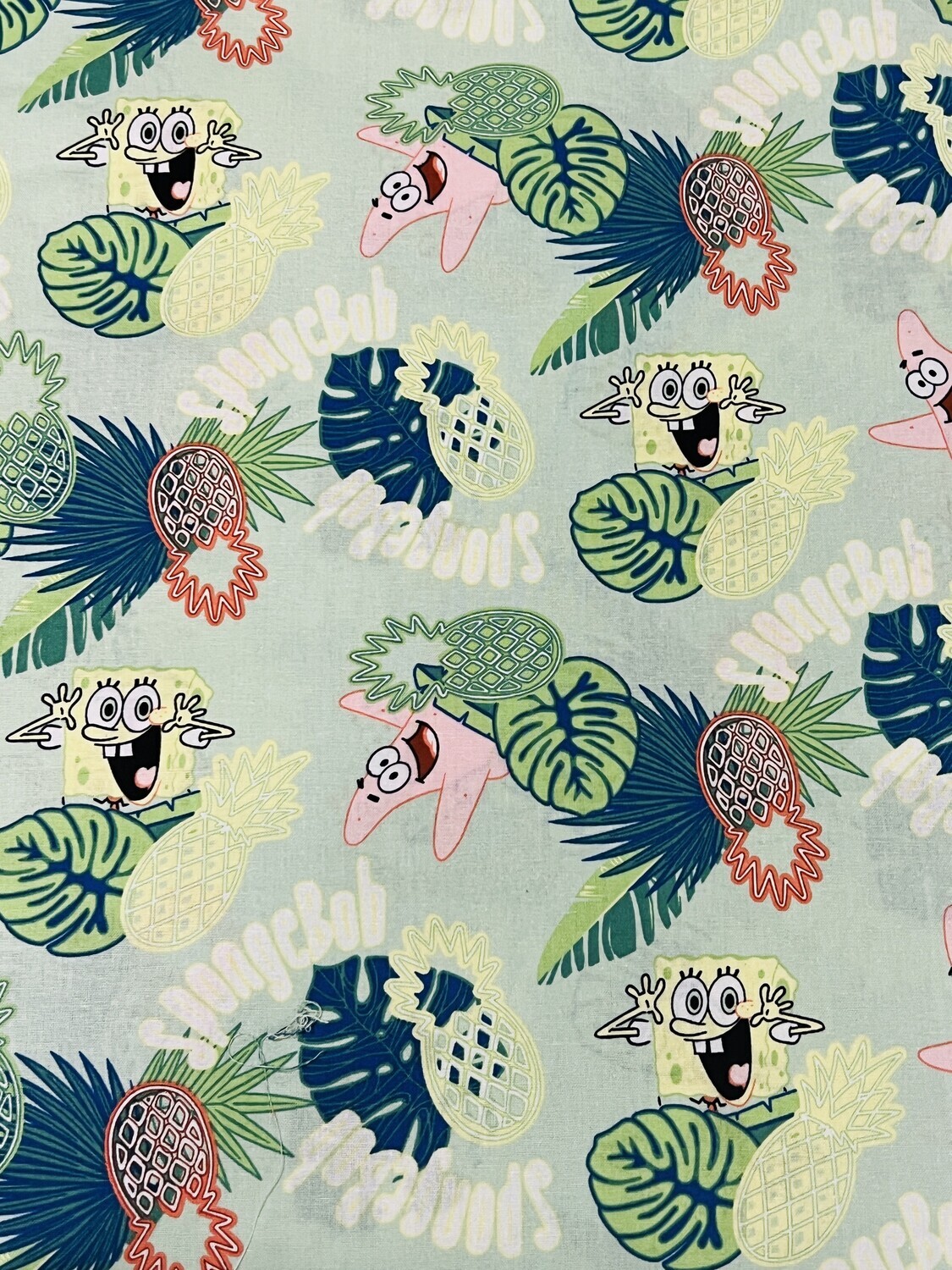 Spongebob &amp; Friends | Licensed Cotton Woven | 140cm wide