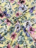 Yellow Floral | Tencel Rayon | 145cm wide