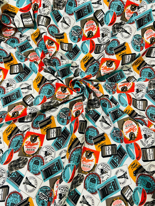 Vintage | Heavyweight Cotton Lycra, 310gsm | 164cm Wide