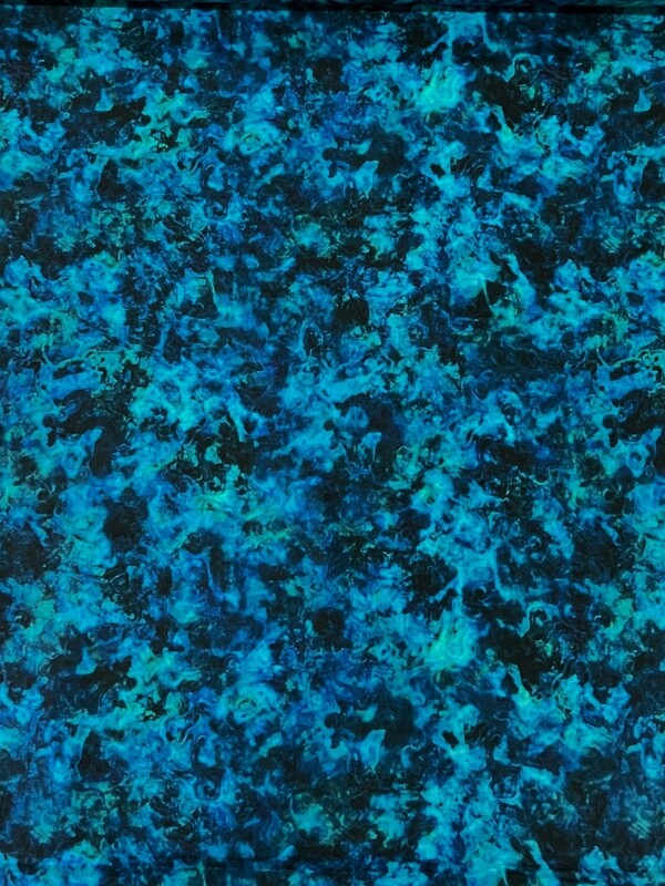 Tie-Dye Marble, Midnight | Quilting Cotton | 112cm wide
