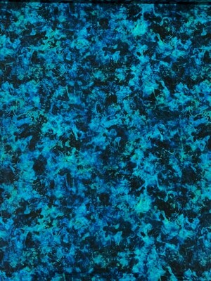 Tie-Dye Marble, Midnight | Quilting Cotton | 112cm wide