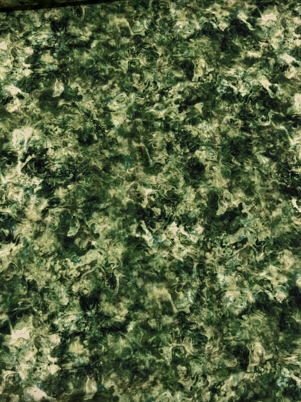 Tie-Dye Marble, Forest | Quilting Cotton | 112cm wide