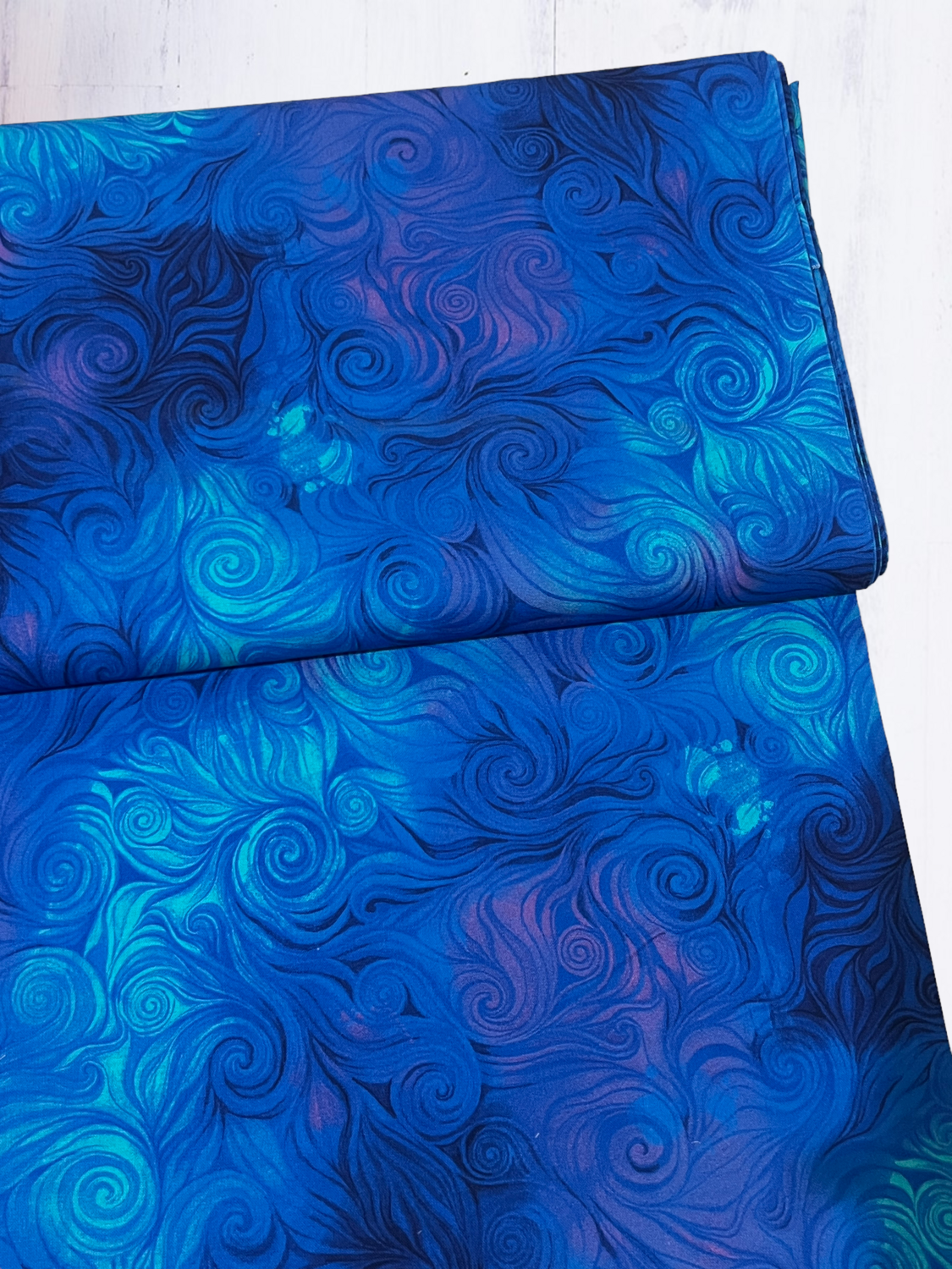 Dreaming Swirls | Quilting Cotton | 112cm wide - 0.8m Piece
