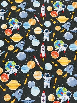 Astronaut | Quilting Cotton | 112cm wide