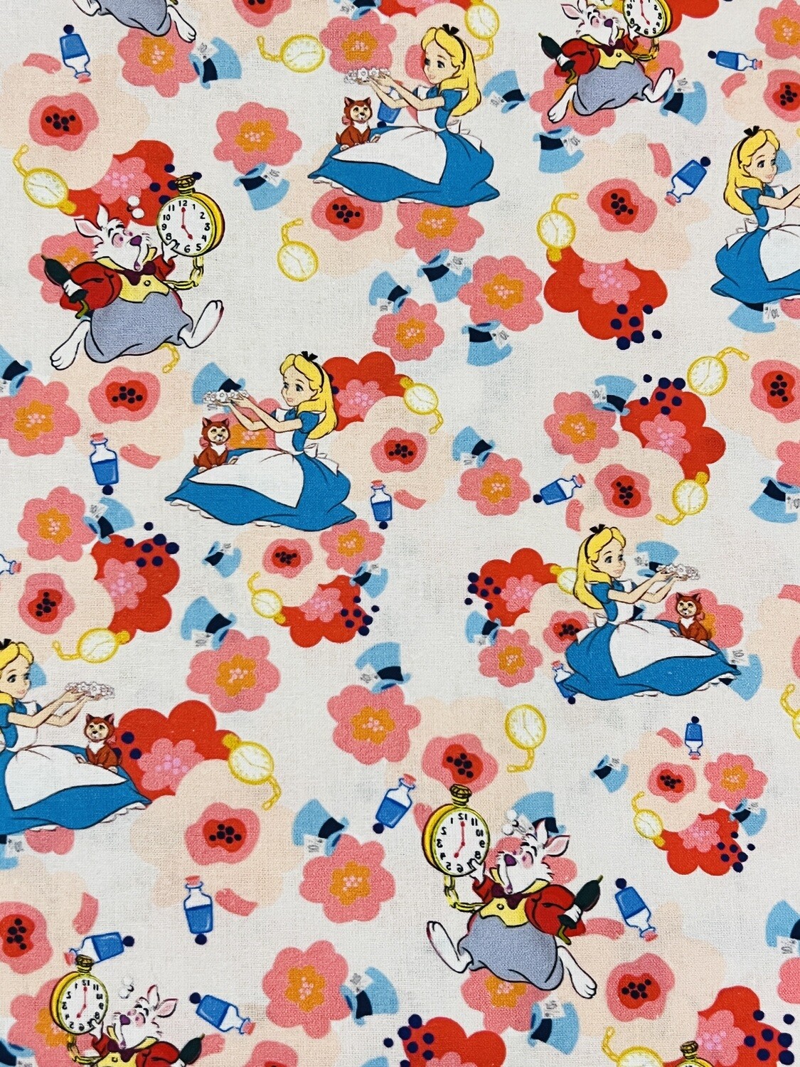 Alice Floral | Licensed Quilting Cotton | 112cm wide