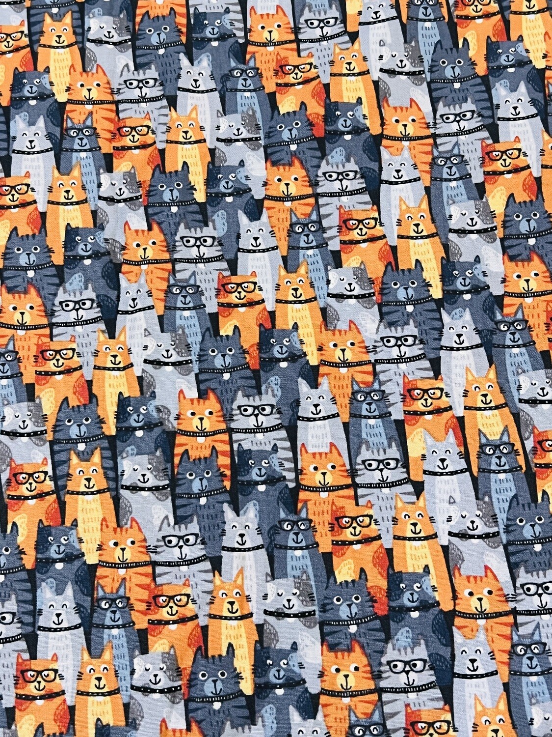Kittens Stacked | Quilting Cotton | 112cm wide - 0.75m Piece