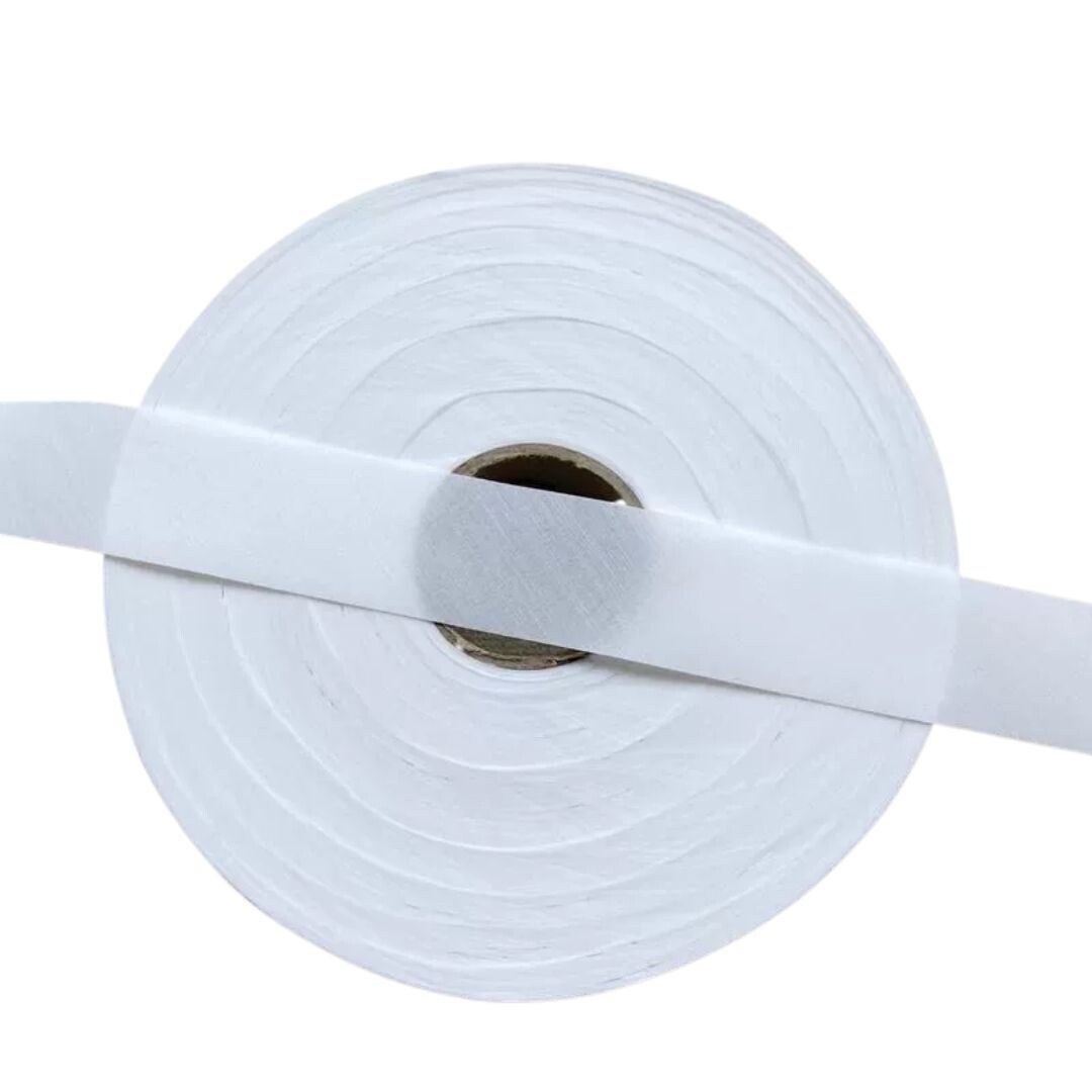 White | Bias Binding | 5 meters