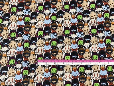 Guardians, Kawaii Stacked | Licensed Quilting Cotton | 112cm wide