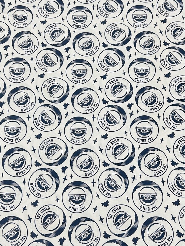 Grogu, The Child Toss | Licensed Quilting Cotton | 112cm wide