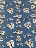 Spaceships, Vintage | Licensed Quilting Cotton | 112cm wide