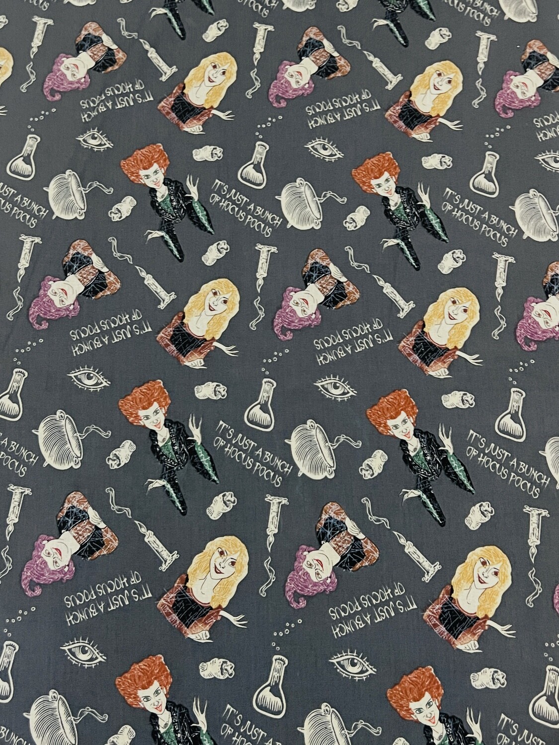 Witches, Hocus Pocus | Licensed Quilting Cotton | 112cm wide