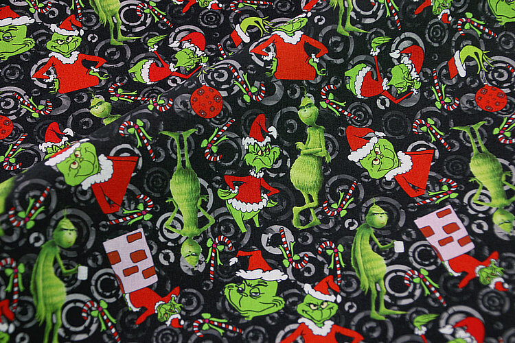 Grinch | PRE-ORDER Cotton Woven | 142cm wide