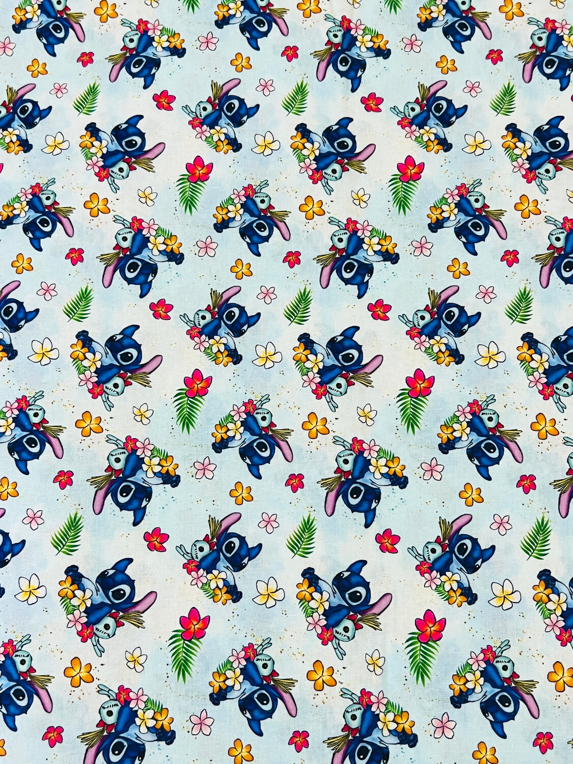 Stitch, Floral | Custom Quilting Cotton | 145cm wide