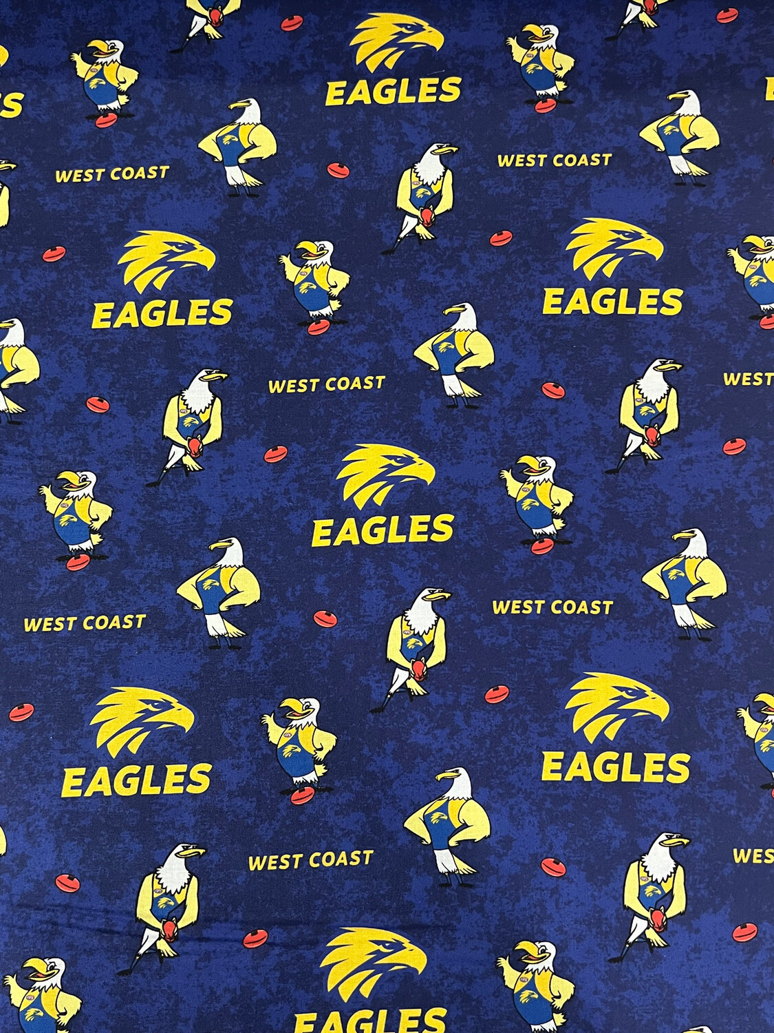 West Coast Eagles  AFL | Licensed Quilting Cotton | 112cm Wide