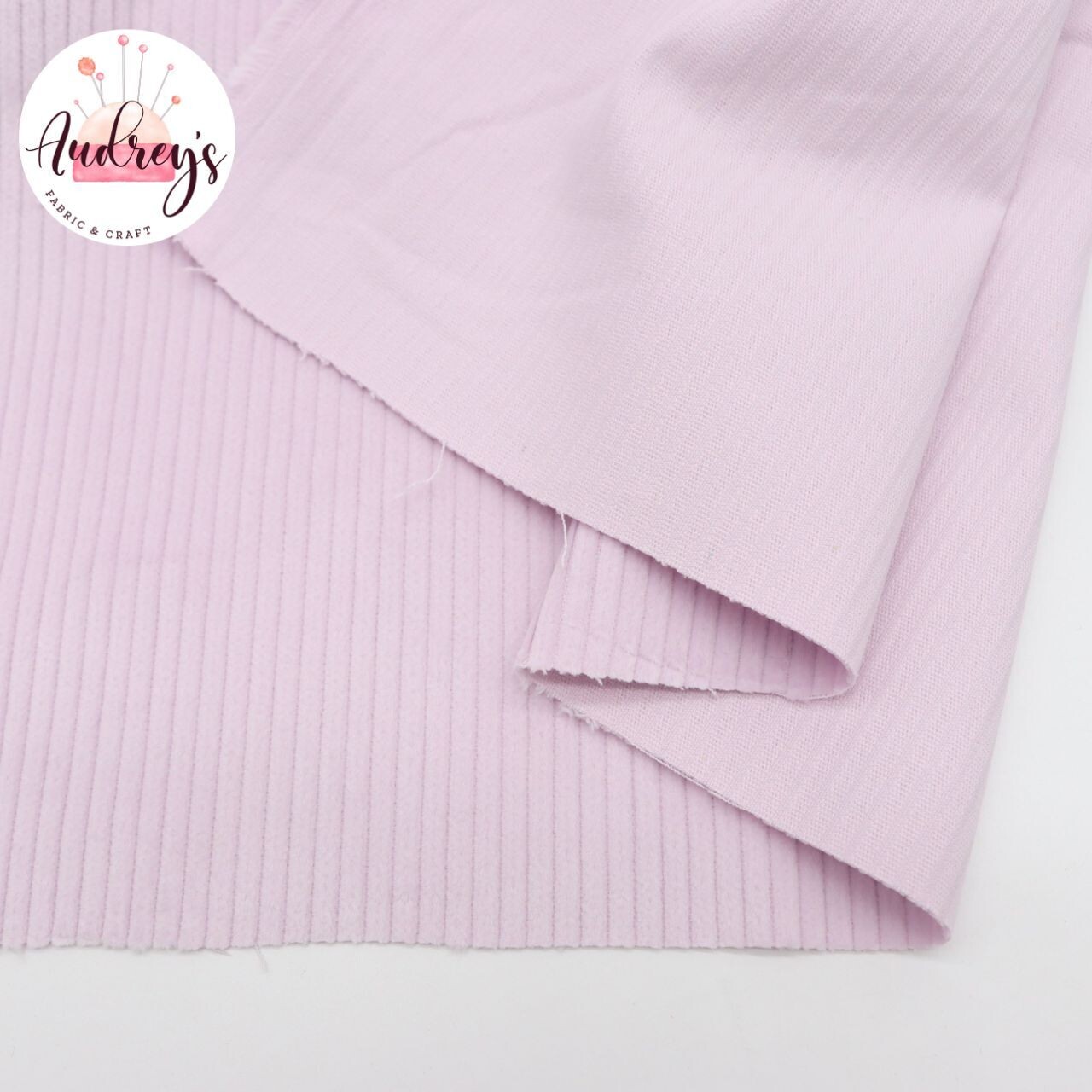 Light Mauve Lavender | Stretch 7-Wale Corduroy | 140cm Wide