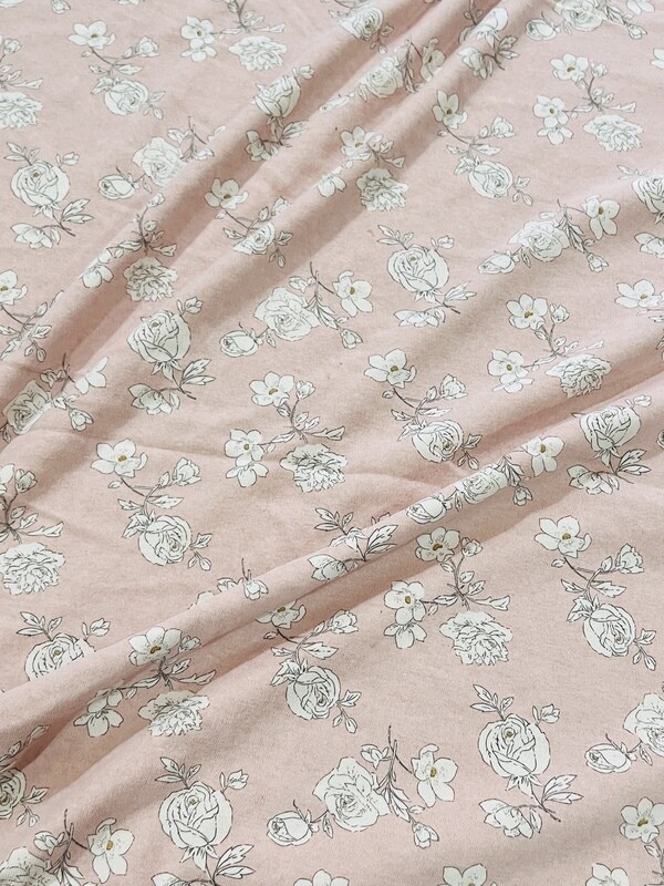 Rose | Tracksuiting Sweatshirt French Terry Fleece | 160cm Wide