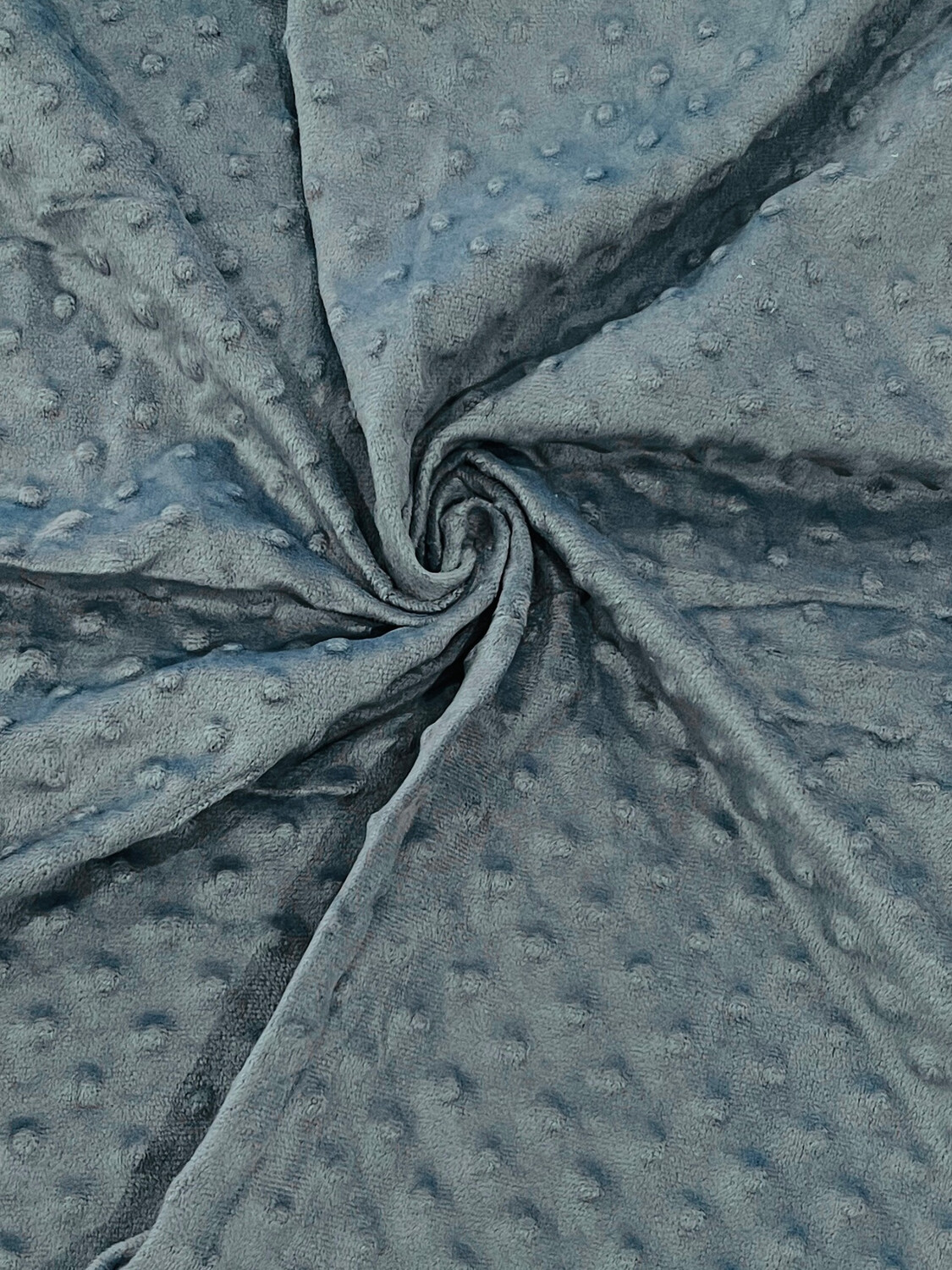 Midnight | Extra-Wide Premium Minky Dot Fabric | 225cm Wide
